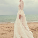 Chic boho wedding dresses by Christos Costarellos