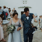Wedding in Monemvasia with olive branches