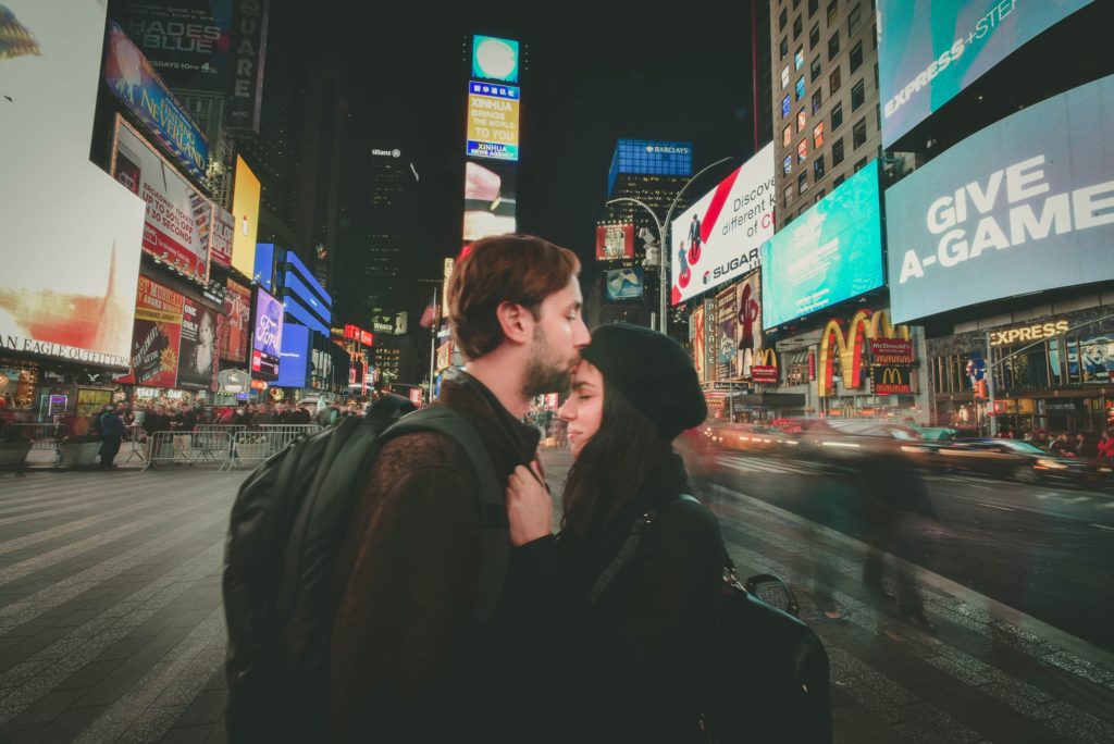 An engagement session in New York