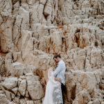 A cliffside elopement in Crete