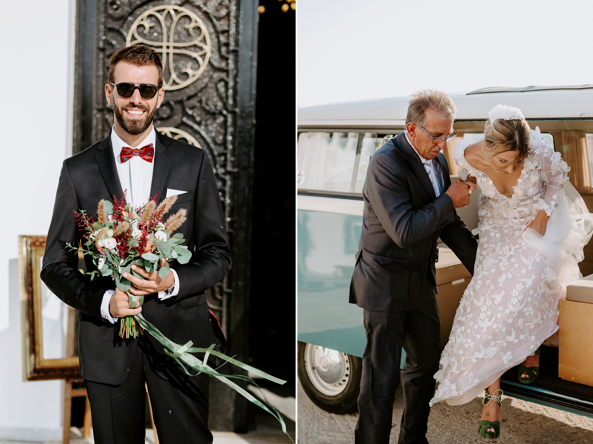 A stylish rustic wedding in Athens