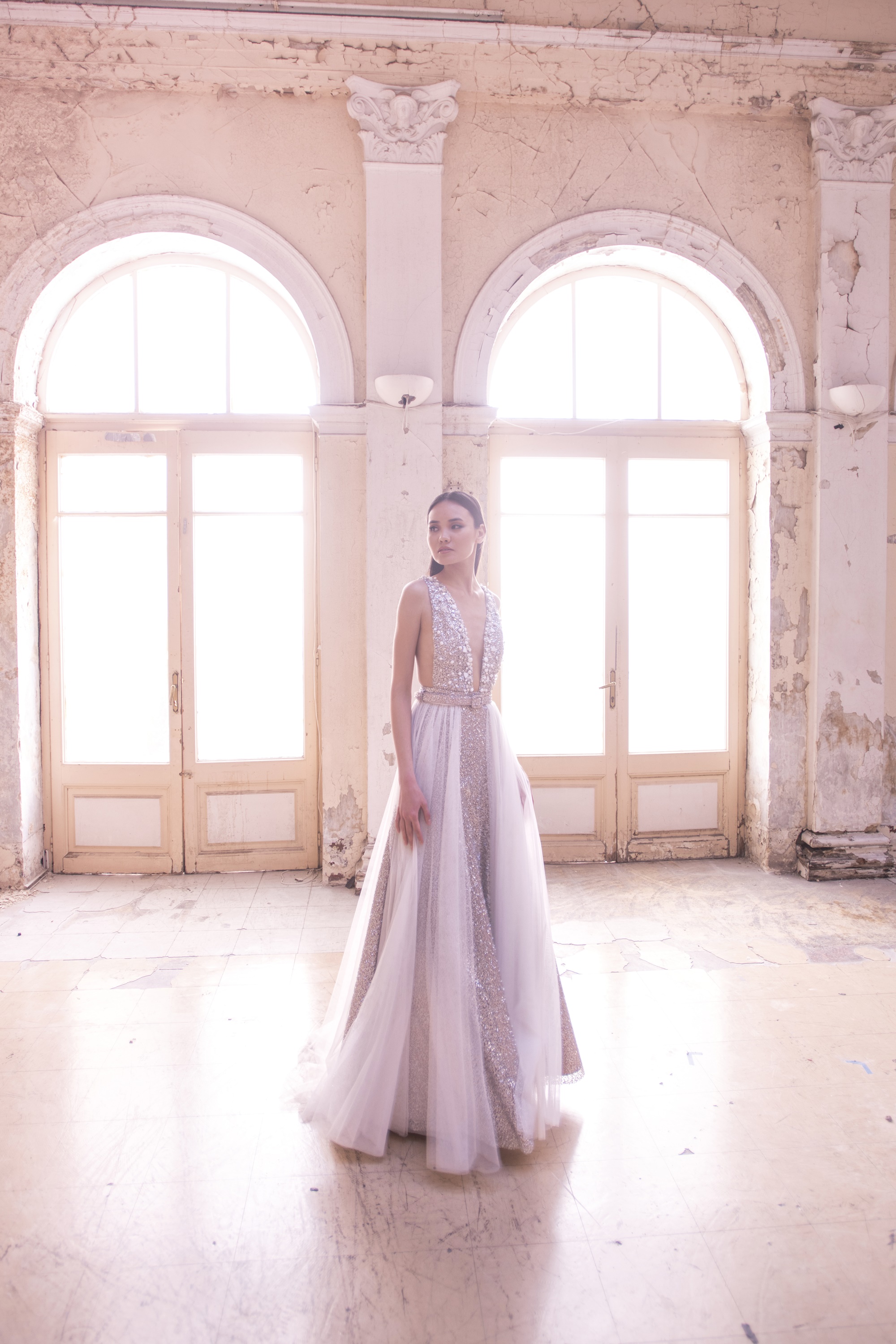 Romantic haute couture wedding dresses by Maison Renata Marmara