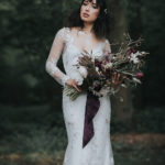Dark romance inspirational shoot with Rime Arodaky wedding dresses